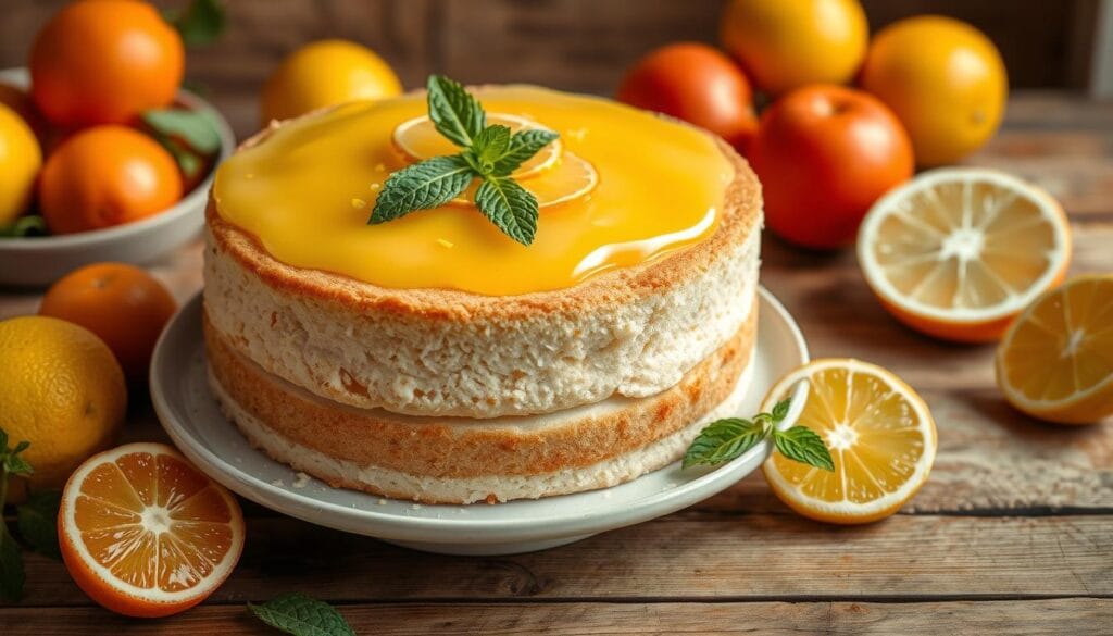 angel food cake lemon pie filling